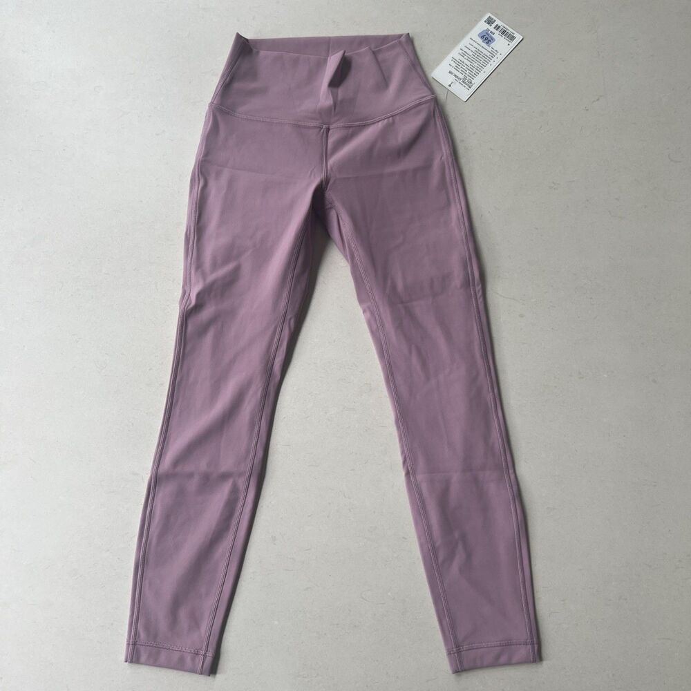 NWT Lululemon Size 4 Wunder Under High-Rise Tight 25” Mauve